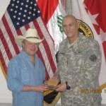 Mark Chesnutt Performs For Troops